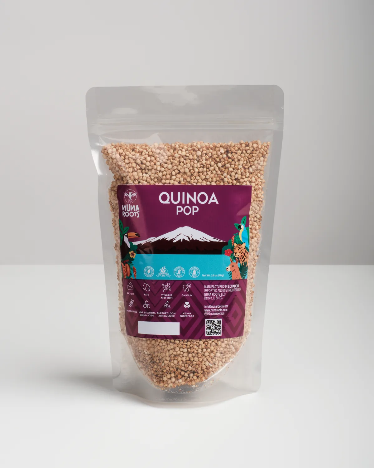 Quinoa Puffed Topping