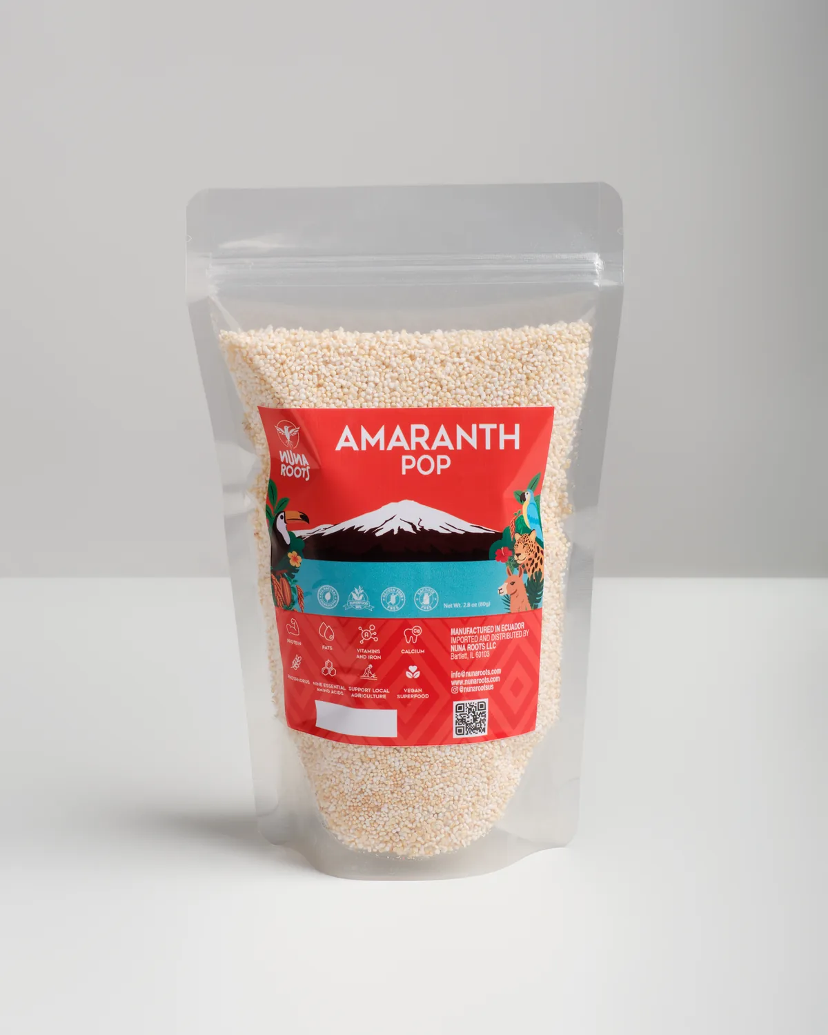 Amaranth Puffed Topping