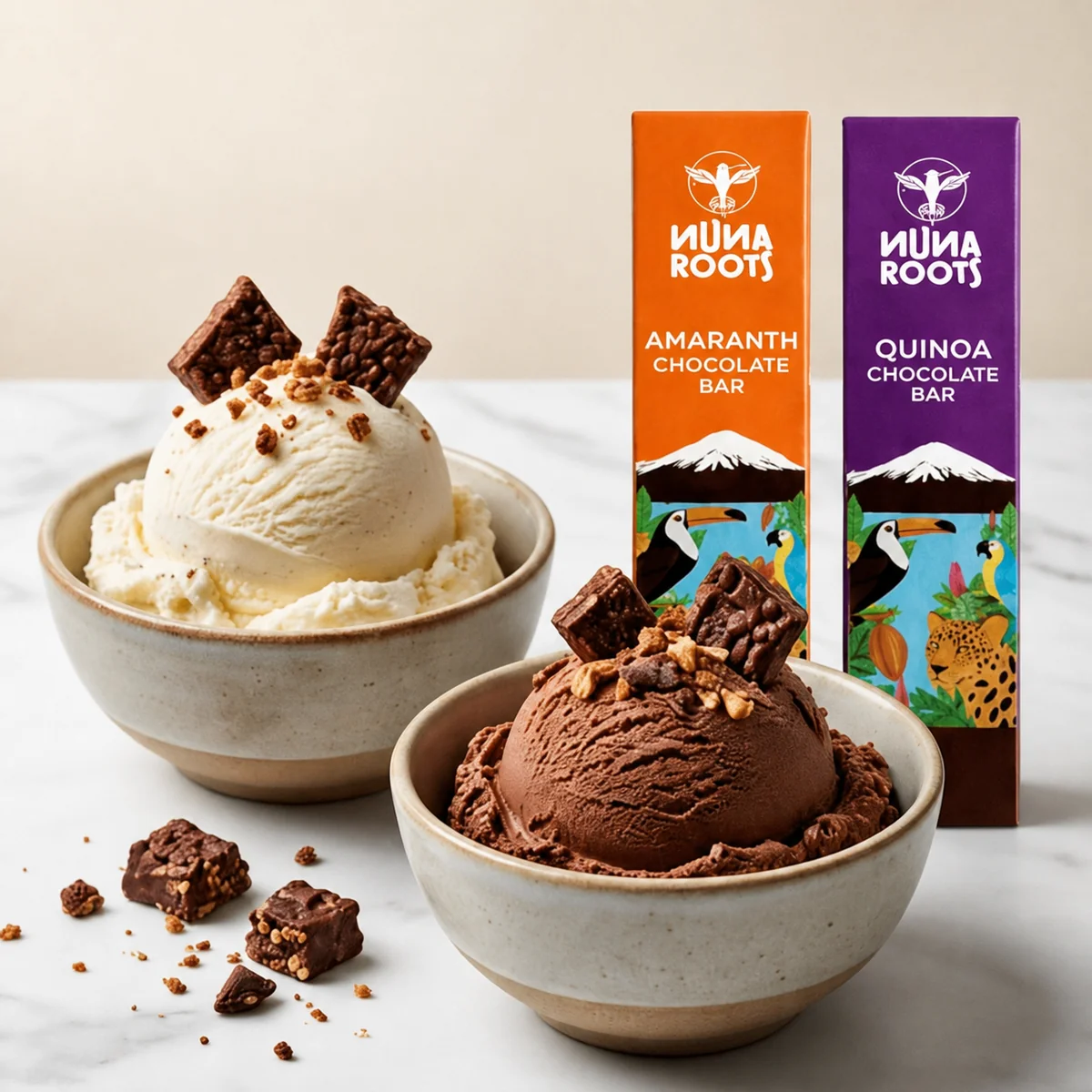 Snack bars ice cream