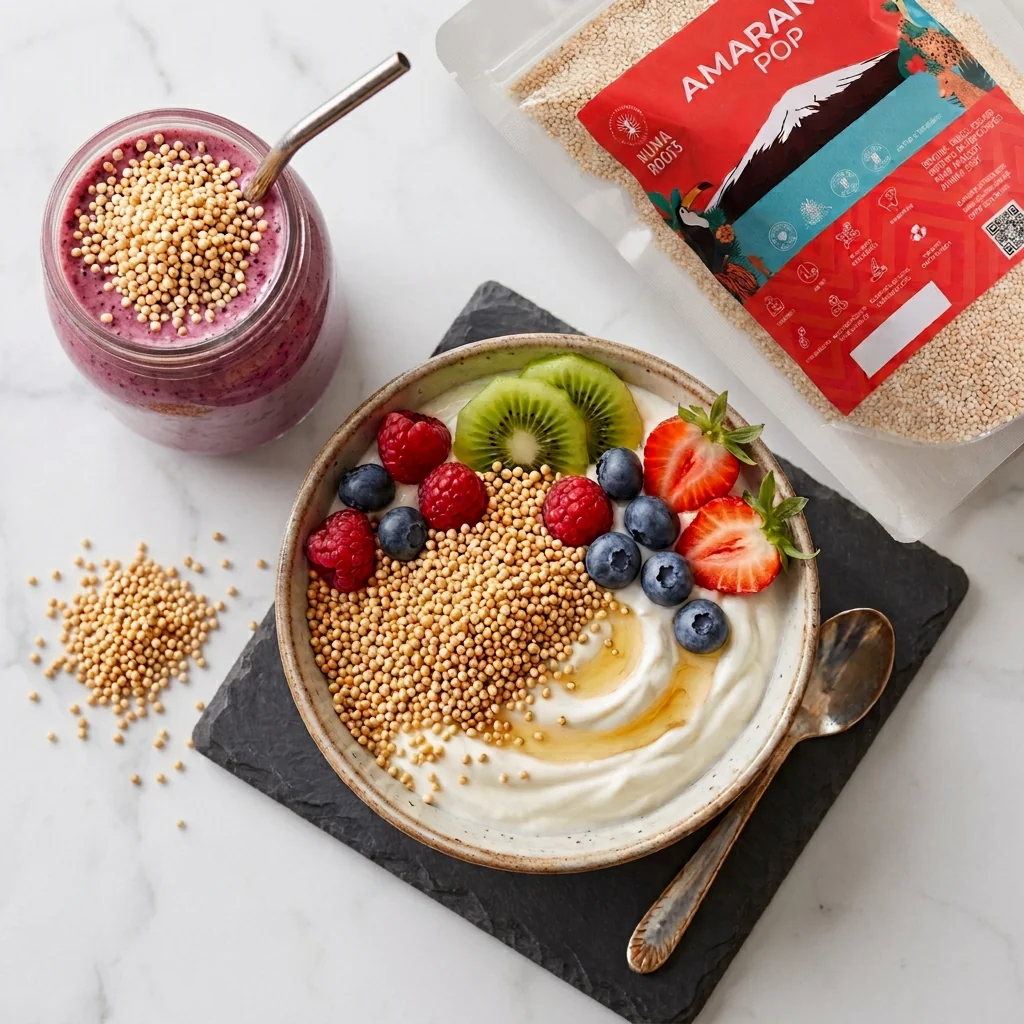 Puffed Quinoa & Amaranth – Your Superfood Powerhouse