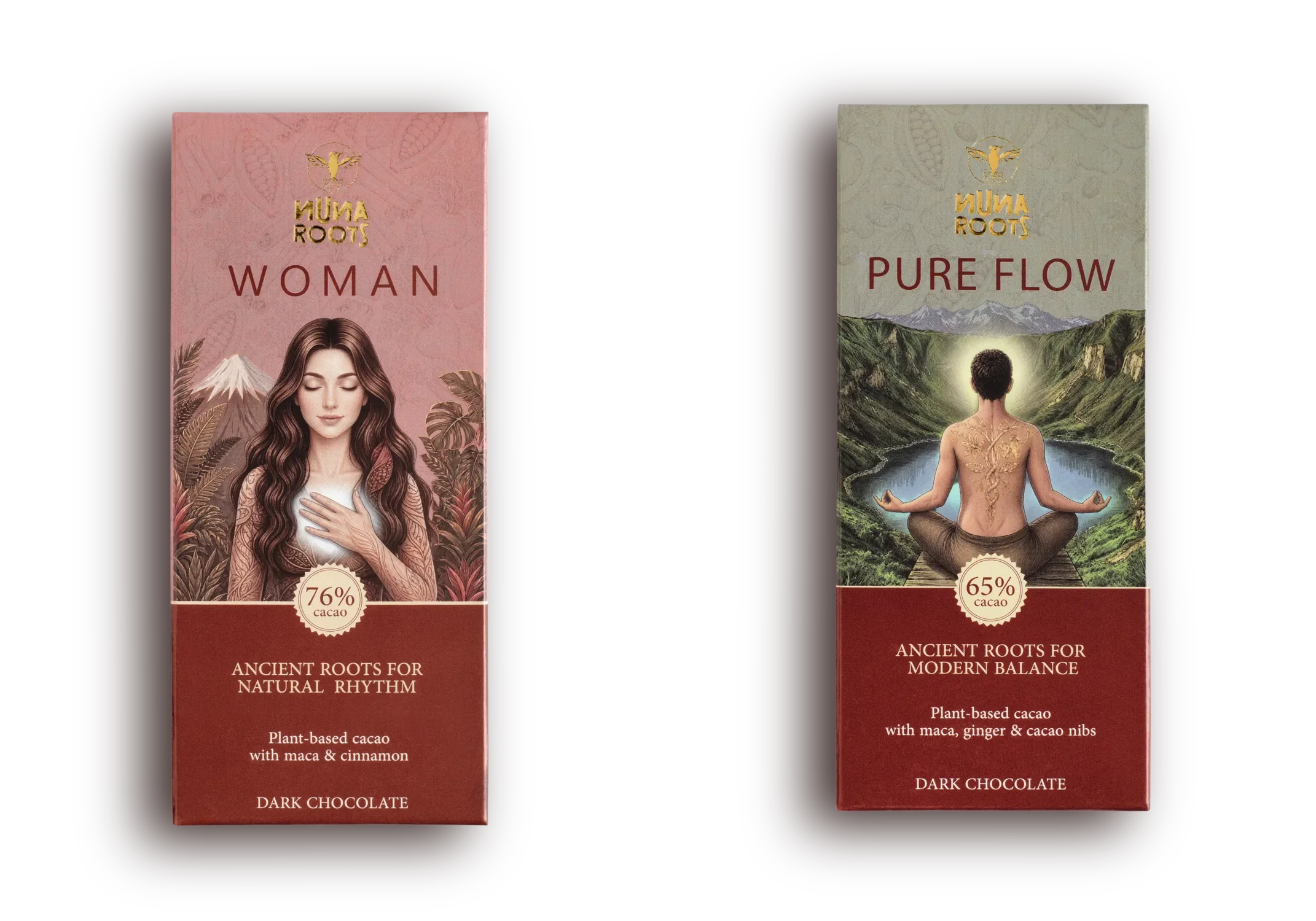 Pack of 3 Functional Chocolate Bars