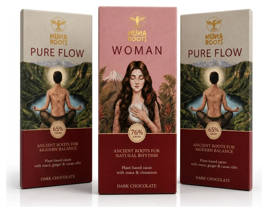 Pack of 3 Functional Chocolate Bars