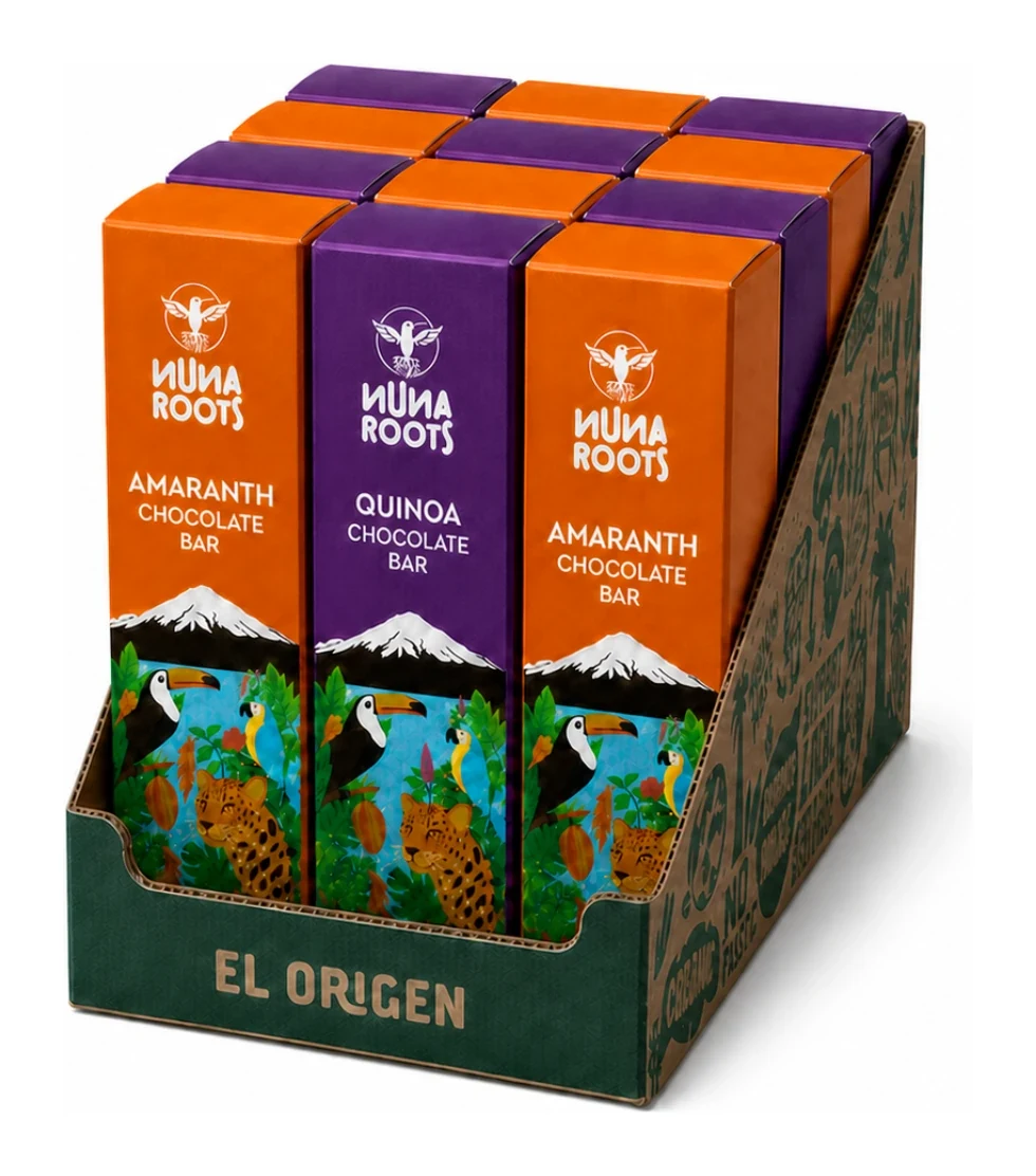 Pack of 12 Chocolate Snack Bars